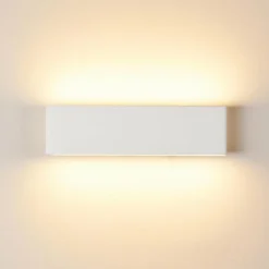 hofstein Applique murale Mosambik LED Blanc, 1 lumière