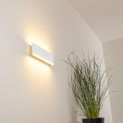 hofstein Applique murale Mosambik LED Blanc, 1 lumière