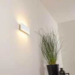 hofstein Applique murale Mosambik LED Blanc, 1 lumière
