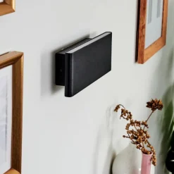 hofstein Applique murale Mosambik LED Noir, Blanc, 1 lumière