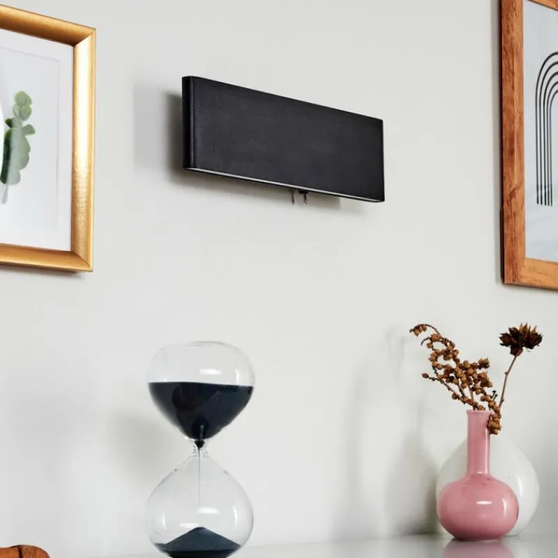 hofstein Applique murale Mosambik LED Noir, Blanc, 1 lumière