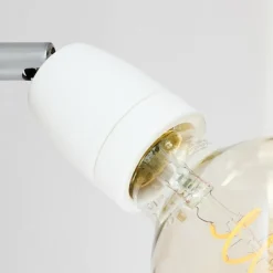 Luminaires Scandinaves-hofstein Applique murale Musland Brun, Chrome, 1 lumière