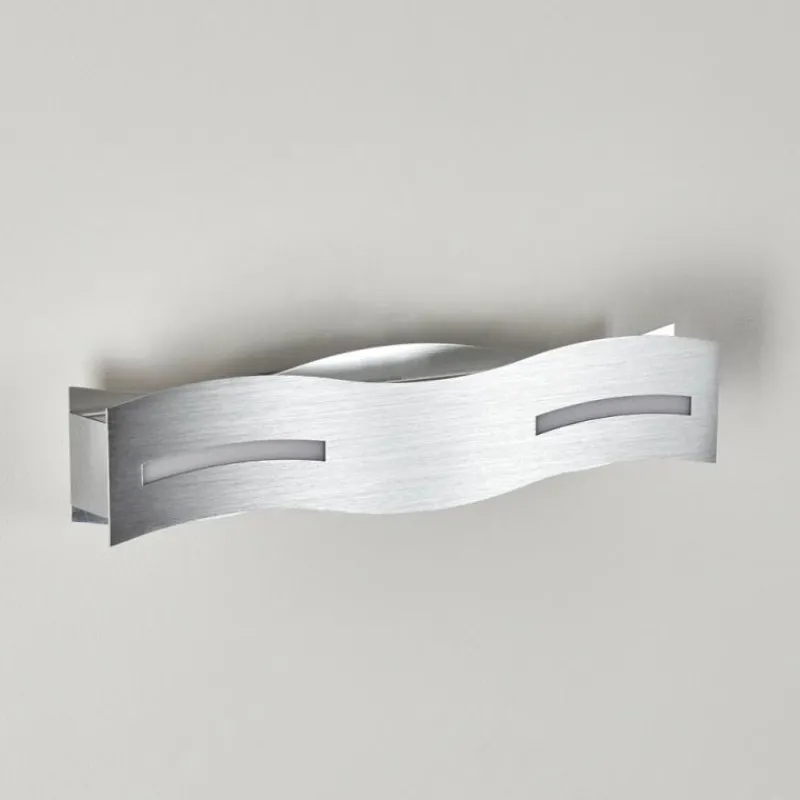 hofstein Applique murale Nagold LED Chrome, Nickel mat, 1 lumière