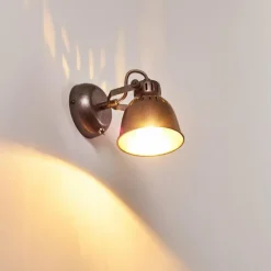 hofstein Applique murale Nanlia Gris, Argenté, 1 lumière