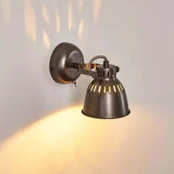 hofstein Applique murale Nanlia Gris, Argenté, 1 lumière