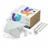 Luminaires nanoleaf Applique murale nanoleaf Rhythm Starter Kit 15 Panneaux LED Blanc, 1 lumière, Télécommandes, Changeur de couleurs