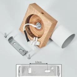 Luminaires Scandinaves-hofstein Applique murale Nazca Écru, 1 lumière