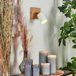 Luminaires Scandinaves-hofstein Applique murale Nazca Écru, 1 lumière