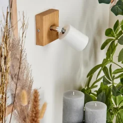 Luminaires Scandinaves-hofstein Applique murale Nazca Écru, 1 lumière