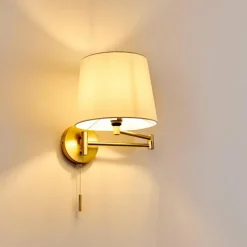 Lampes En Tissu-hofstein Applique murale Neuville Laiton, 1 lumière