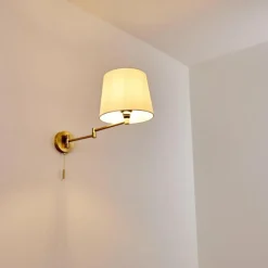 Lampes En Tissu-hofstein Applique murale Neuville Laiton, 1 lumière