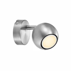 Luminaires Nordlux Applique murale Nordlux CHICAGO Acier inoxydable, 1 lumière* Spots Et Projecteurs