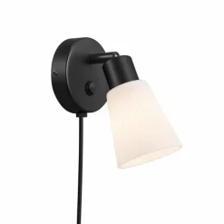 Luminaires Nordlux Applique murale Nordlux COLE Noir, 1 lumière