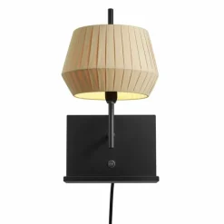 Lampes En Tissu-Luminaires Nordlux Applique murale Nordlux DICTE Noir, 1 lumière