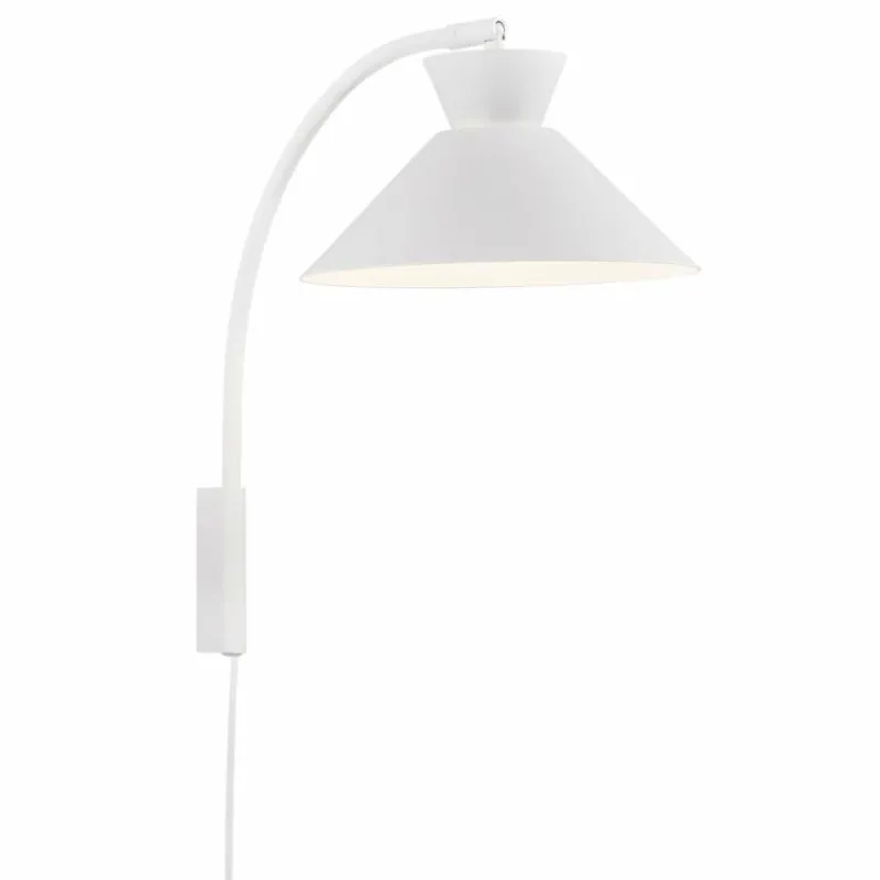 Luminaires Scandinaves-Luminaires Nordlux Applique murale Nordlux DIAL Blanc, 1 lumière