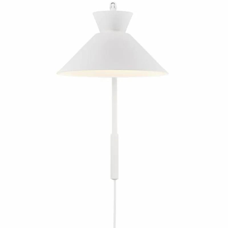 Luminaires Scandinaves-Luminaires Nordlux Applique murale Nordlux DIAL Blanc, 1 lumière