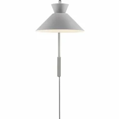 Luminaires Scandinaves-Luminaires Nordlux Applique murale Nordlux DIAL Gris, 1 lumière