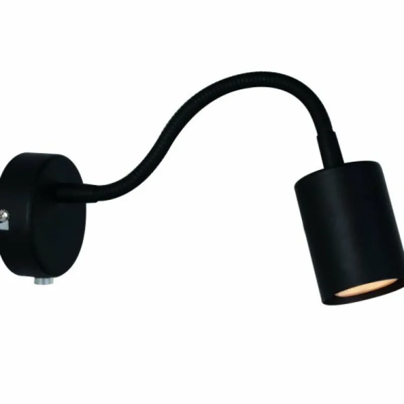 Luminaires Scandinaves-Luminaires Nordlux Applique murale Nordlux EXPLORE Noir, 1 lumière