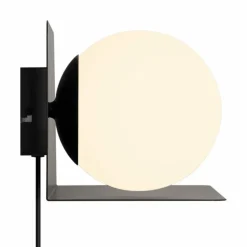 Luminaires Nordlux Applique murale Nordlux LILIBETH Noir, 1 lumière
