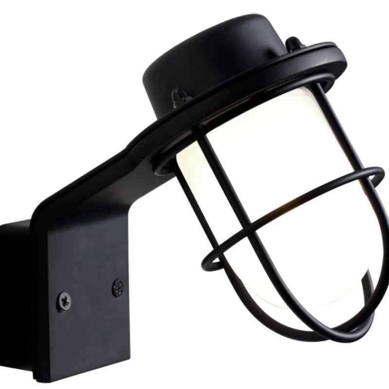 Luminaires Nordlux Applique murale Nordlux MARINA Noir, 1 lumière