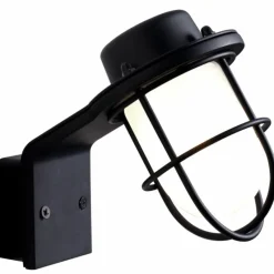 Luminaires Nordlux Applique murale Nordlux MARINA Noir, 1 lumière
