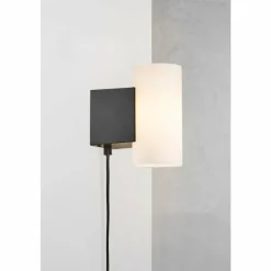 Luminaires Nordlux Applique murale Nordlux MONA LED Noir, 1 lumière