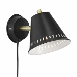 Luminaires Nordlux Applique murale Nordlux PINE Noir, 1 lumière* Appliques