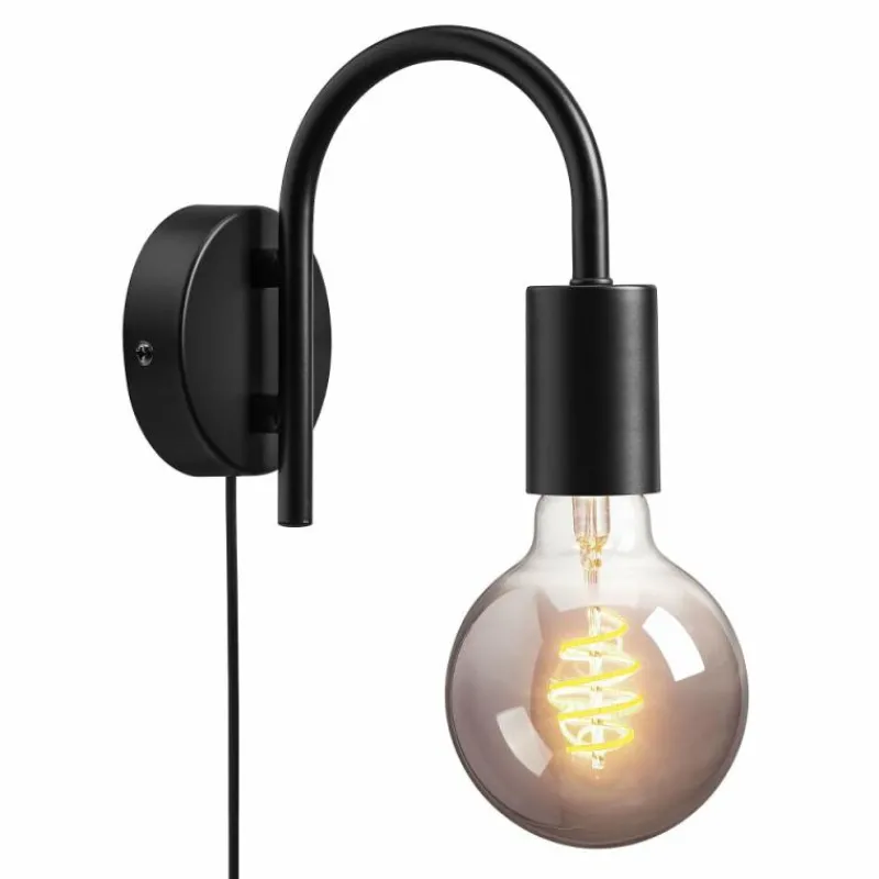 Luminaires Nordlux Applique murale Nordlux PACO Noir, 1 lumière* Appliques