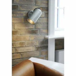 Luminaires Scandinaves-Luminaires Nordlux Applique murale Nordlux PORTER Argenté, 1 lumière