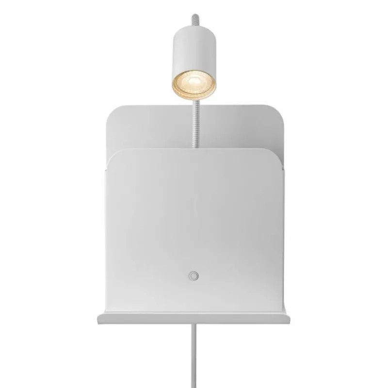 Luminaires Nordlux Applique murale Nordlux ROOMI Blanc, 1 lumière* Appliques