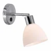 Luminaires Nordlux Applique murale Nordlux RAY Chrome, 1 lumière