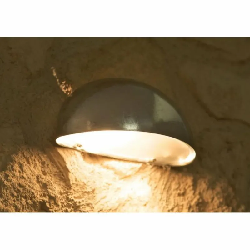 Luminaires Nordlux Applique murale Nordlux Scorpius Acier inoxydable, Zingué, 1 lumière