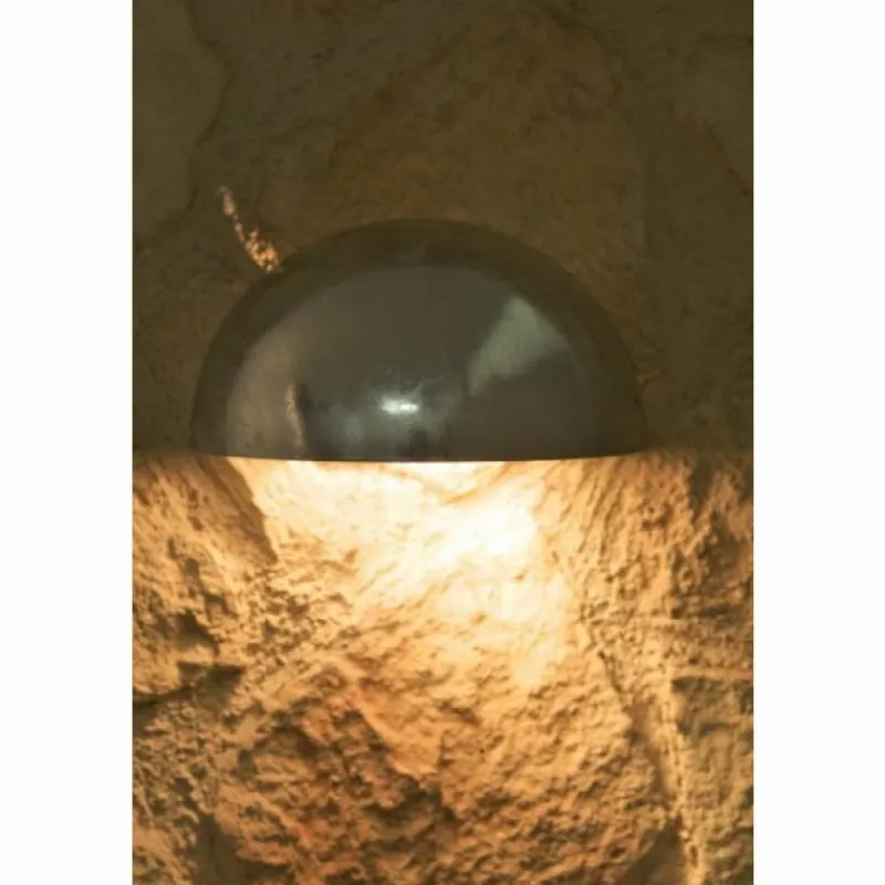 Luminaires Nordlux Applique murale Nordlux Scorpius Acier inoxydable, Zingué, 1 lumière