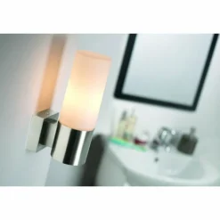 Luminaires Nordlux Applique murale Nordlux TANGENS Acier inoxydable, 1 lumière