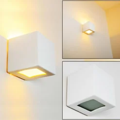 hofstein Applique murale NOTO Blanc, 1 lumière