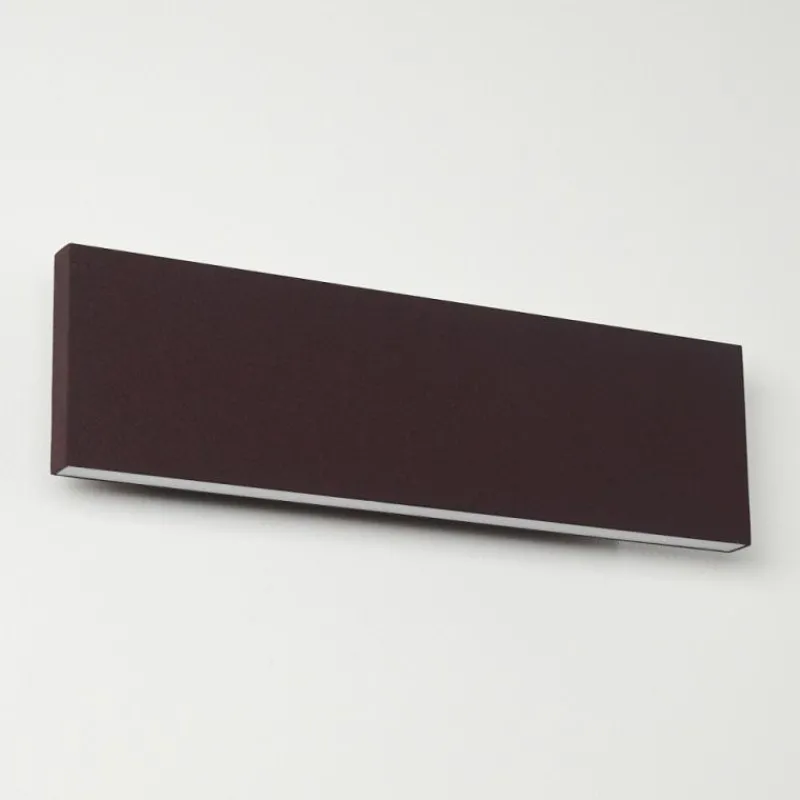 hofstein Applique murale Obion LED Rouille, 2 lumières