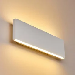 hofstein Applique murale Obion LED Blanc, 2 lumières