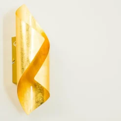 Lampes Dorées-hofstein Applique murale Ogarrio LED Or, 2 lumières