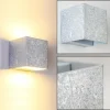 Lampe Turque-hofstein Applique murale Olbia LED Argenté, 1 lumière