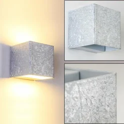 Lampe Turque-hofstein Applique murale Olbia LED Argenté, 1 lumière