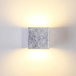 Lampe Turque-hofstein Applique murale Olbia LED Argenté, 1 lumière