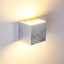 Lampe Turque-hofstein Applique murale Olbia LED Argenté, 1 lumière