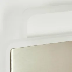 hofstein Applique murale Orchaise LED Nickel mat, Blanc, 1 lumière