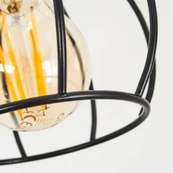 hofstein Applique murale Orkanger Chrome, Noir, 1 lumière* Appliques