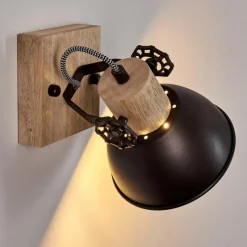 Luminaires Rustiques-hofstein Applique murale Orny Anthracite, 1 lumière