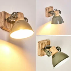 Lampes Vintages & Rétros-hofstein Applique murale Orny Bois clair, 1 lumière