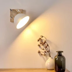 Lampes Vintages & Rétros-hofstein Applique murale Orny Bois clair, 1 lumière