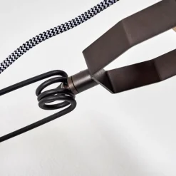 Lampes Industrielles-hofstein Applique murale Orny Brun, Bois clair, 1 lumière