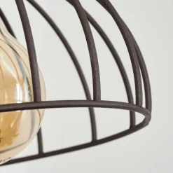 Lampes Industrielles-hofstein Applique murale Orny Brun, Écru, 1 lumière