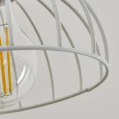 Luminaires Scandinaves-hofstein Applique murale Orny Écru, Blanc, 1 lumière